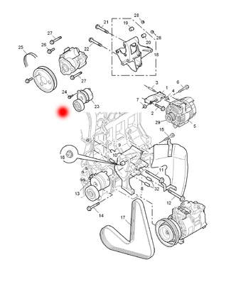 PQG100180 PQG100180A QVU10022 Auto Belt Tensioner For RUVILLE 200 COUPE XW 216